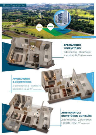 Imagem Imóvel com 2 Quartos à Venda, 50 m² em Bonfim Paulista - Terras De Santa Martha - Ribeirão Preto Imagem Imóvel com 2 Quartos à Venda, 50 m² em Bonfim Paulista - Terras De Santa Martha - Ribeirão Preto