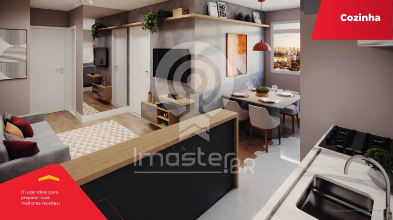 Imagem Apartamento com 2 Quartos à Venda, 38 m² em Lagoa Redonda - Fortaleza