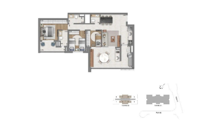 Imagem Apartamento com 3 Quartos à Venda, 134 m² em Brooklin - São Paulo