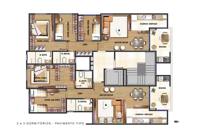 Imagem Apartamento com 2 Quartos à Venda, 88 m² em Sanvitto - Caxias Do Sul Imagem Apartamento com 2 Quartos à Venda, 88 m² em Sanvitto - Caxias Do Sul