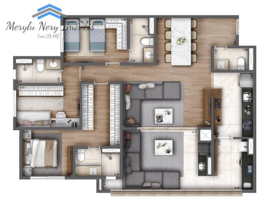 Imagem Apartamento com 3 Quartos à Venda, 119 m² em Ipiranga - São Paulo Imagem Apartamento com 3 Quartos à Venda, 119 m² em Ipiranga - São Paulo