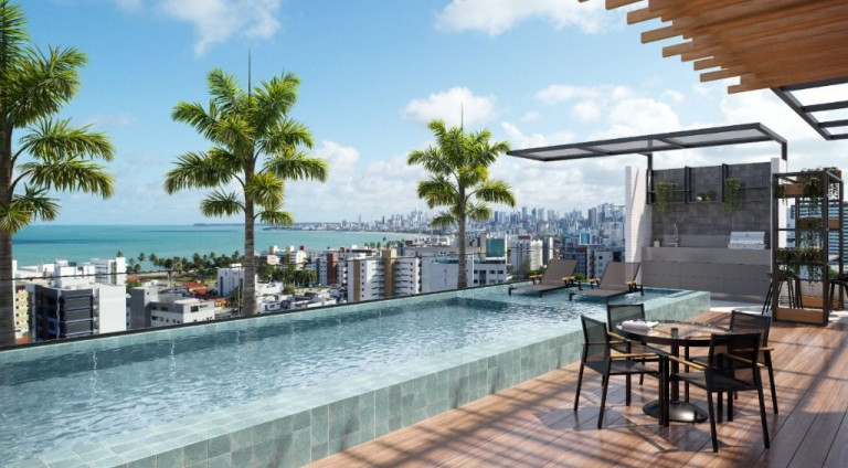 Imagem Apartamento com 2 Quartos à Venda, 57 m² em Jardim Oceania - João Pessoa