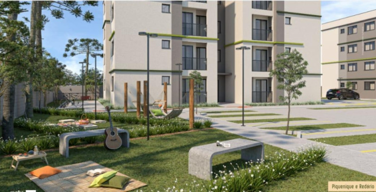 Imagem Apartamento com 2 Quartos à Venda, 43 m² em Vargem Grande - Curitiba