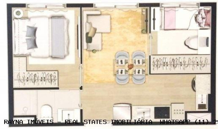 Imagem Apartamento com 1 Quarto à Venda, 24 m² em Tatuapé - São Paulo