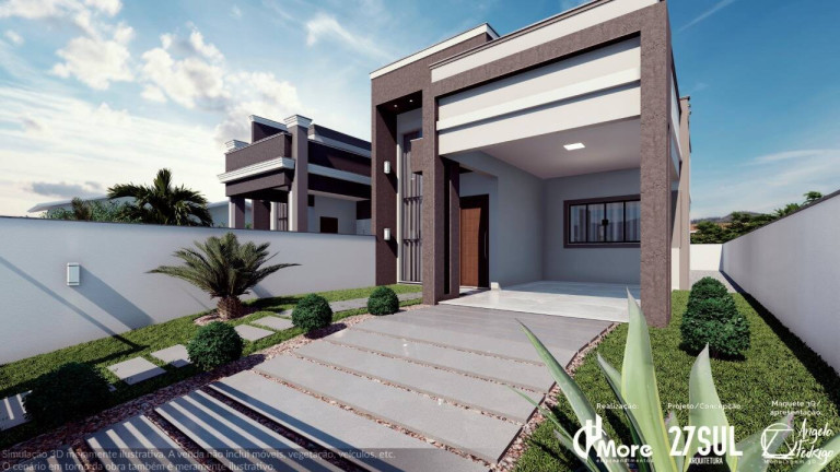 Imagem Casa com 3 Quartos à Venda, 90 m² em Bosque Da Mata - Tijucas