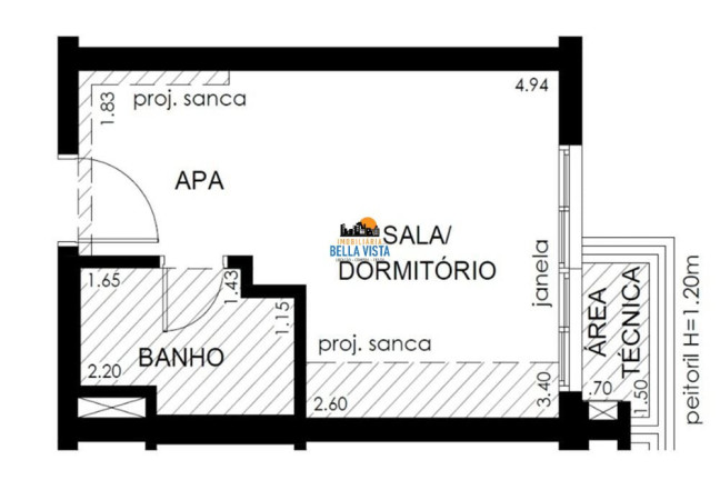 Imagem Apartamento com 1 Quarto à Venda, em Paraíso - São Paulo Imagem Apartamento com 1 Quarto à Venda, em Paraíso - São Paulo