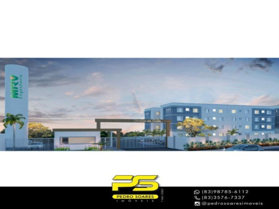 Apartamento com 2 Quartos à Venda, 47 m² em Portal Do Sol - João Pessoa
