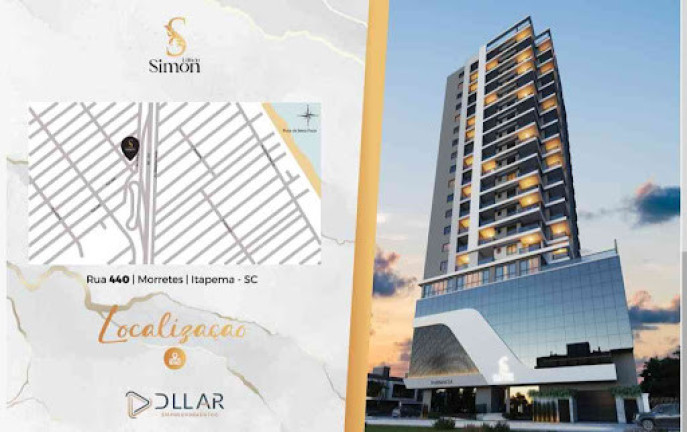Apartamento com 2 Quartos à Venda, 70 m² em Morretes - Itapema
