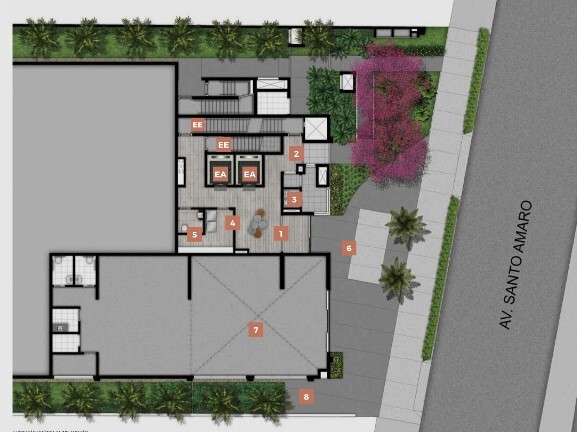 Imagem Studio com 1 Quarto à Venda, 27 m² em Santo Amaro - São Paulo Imagem Studio com 1 Quarto à Venda, 27 m² em Santo Amaro - São Paulo