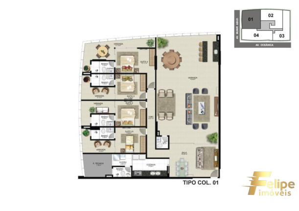Imagem Imóvel com 4 Quartos à Venda, 221 m² em Praia Do Morro - Guarapari