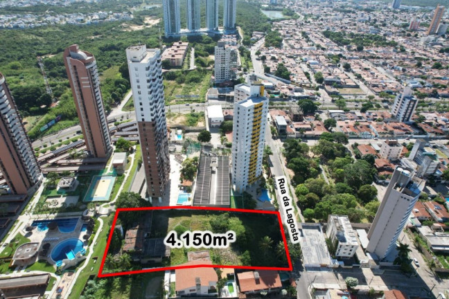 Terreno à Venda, 4.150 m² em Ponta Negra - Natal