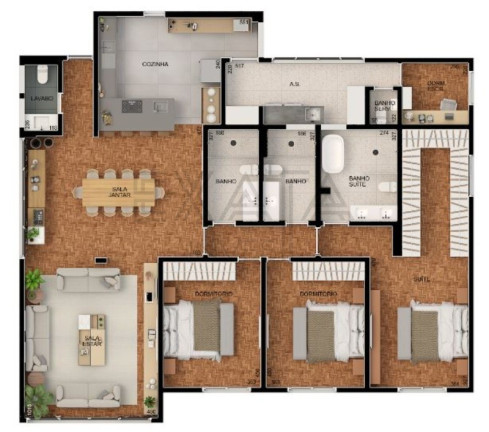 Imagem Imóvel com 3 Quartos à Venda, 220 m² em Jardim Paulista - São Paulo