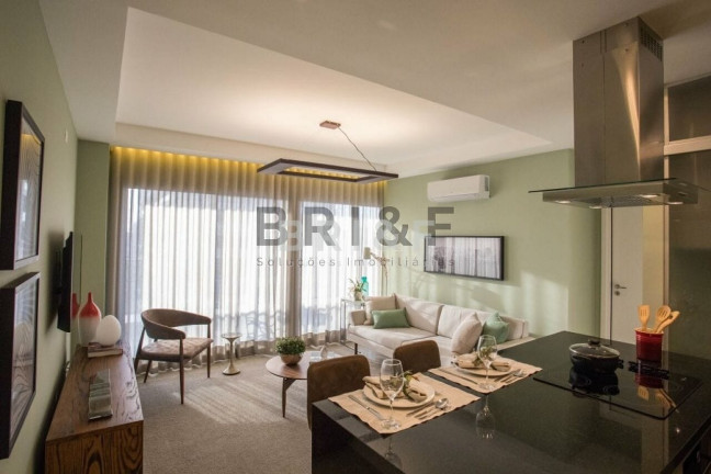 Imagem Apartamento com 1 Quarto à Venda, 64 m² em Brooklin - São Paulo Imagem Apartamento com 1 Quarto à Venda, 64 m² em Brooklin - São Paulo