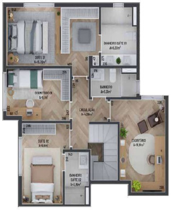 Imagem Apartamento com 4 Quartos à Venda, 123 m² em Vila Izabel - Curitiba Imagem Apartamento com 4 Quartos à Venda, 123 m² em Vila Izabel - Curitiba