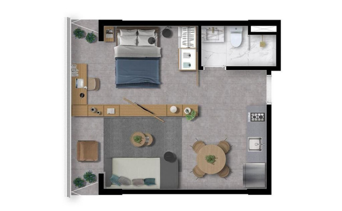 Imagem Apartamento com 1 Quarto à Venda, 34 m² em Vila Madalena - São Paulo Imagem Apartamento com 1 Quarto à Venda, 34 m² em Vila Madalena - São Paulo