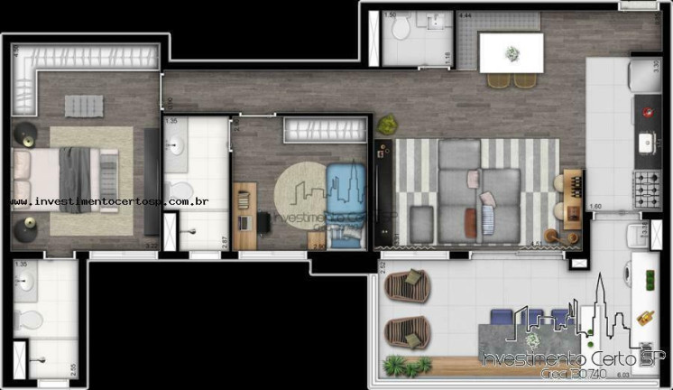 Imagem Apartamento com 3 Quartos à Venda, 105 m² em Tatuapé - São Paulo Imagem Apartamento com 3 Quartos à Venda, 105 m² em Tatuapé - São Paulo