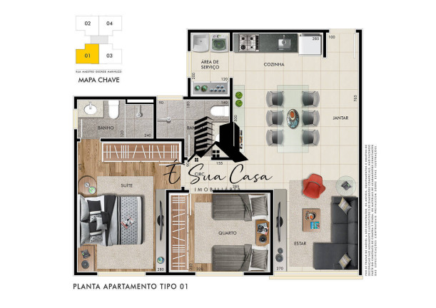 Imagem Apartamento com 2 Quartos à Venda, 65 m² em Manacás - Belo Horizonte Imagem Apartamento com 2 Quartos à Venda, 65 m² em Manacás - Belo Horizonte