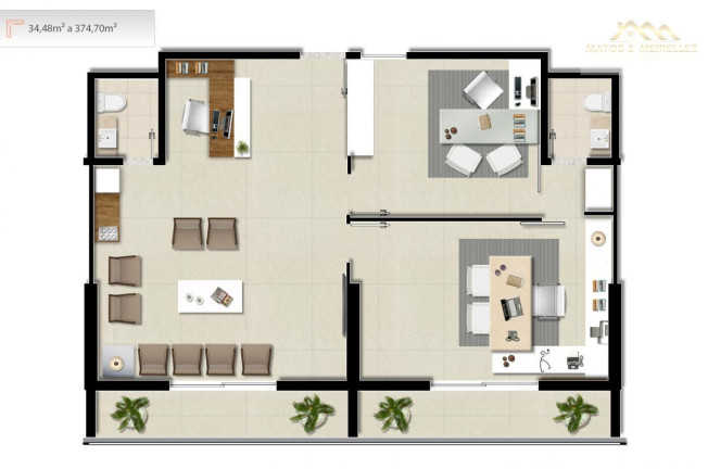 Imagem Imóvel Comercial à Venda, 38 m² em Meireles - Fortaleza