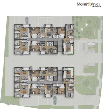 Imagem Apartamento com 1 Quarto à Venda, 36 m² em Portão - Curitiba