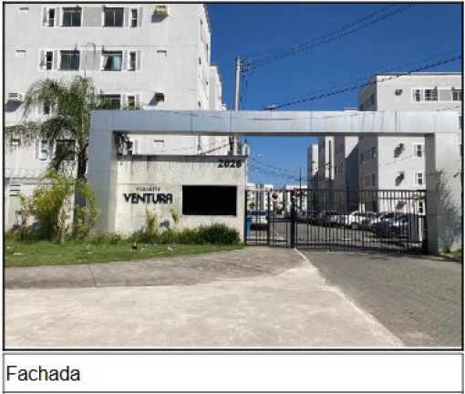Apartamento com 2 Quartos à Venda, 43 m² em Santa Cruz - Rio De Janeiro