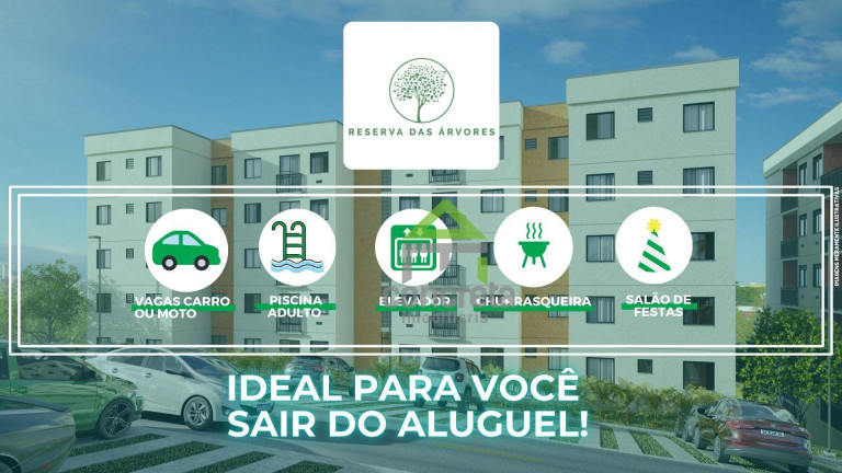 Imagem Apartamento com 2 Quartos à Venda, 48 m² em Roselandia - Cotia Imagem Apartamento com 2 Quartos à Venda, 48 m² em Roselandia - Cotia