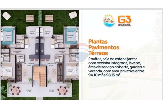 Imagem Apartamento com 2 Quartos à Venda, 94 m² em Praia De Itacimirim - Camaçari Imagem Apartamento com 2 Quartos à Venda, 94 m² em Praia De Itacimirim - Camaçari