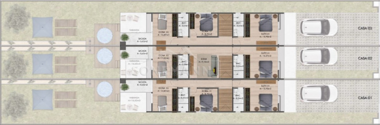 Imagem Sobrado com 3 Quartos à Venda, 185 m² em São João Do Rio Vermelho - Florianópolis