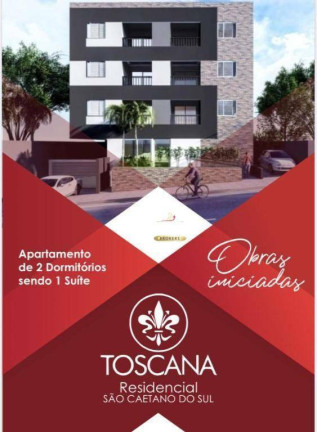Imagem Apartamento com 2 Quartos à Venda, 58 m² em Osvaldo Cruz - São Caetano Do Sul