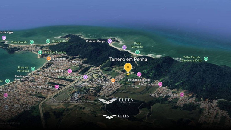 Imagem Terreno à Venda, 854 m² em Armação - Penha Imagem Terreno à Venda, 854 m² em Armação - Penha