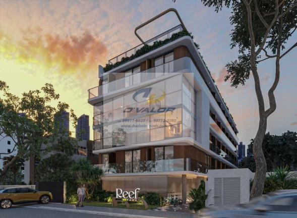 Imagem Apartamento com 1 Quarto à Venda, 27 m² em Cabo Branco - João Pessoa