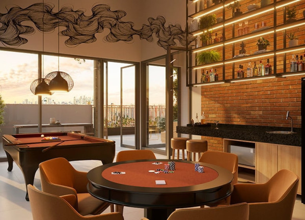 Imagem Studio com 1 Quarto à Venda, 28 m² em Campo Belo - São Paulo Imagem Studio com 1 Quarto à Venda, 28 m² em Campo Belo - São Paulo