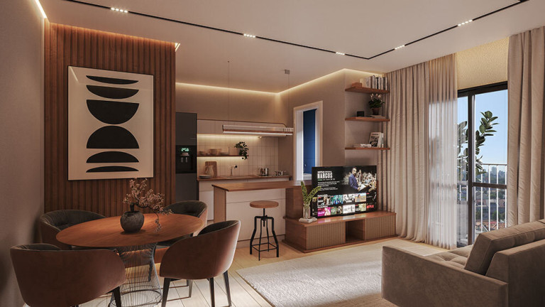 Imagem Apartamento com 2 Quartos à Venda, 64 m² em Santa Quitéria - Curitiba