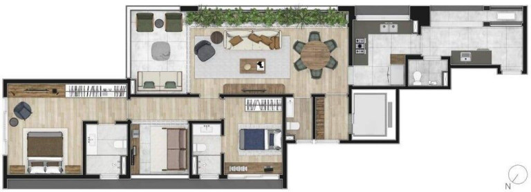Imagem Apartamento com 3 Quartos à Venda, 194 m² em Pinheiros - São Paulo Imagem Apartamento com 3 Quartos à Venda, 194 m² em Pinheiros - São Paulo