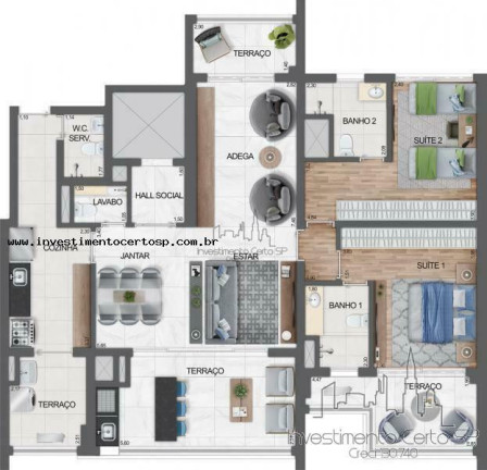 Imagem Apartamento com 3 Quartos à Venda, 136 m² em Vila Mariana - São Paulo