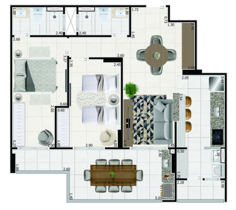 Imagem Apartamento com 3 Quartos à Venda, 92 m² em Vila São Paulo - Mongaguá Imagem Apartamento com 3 Quartos à Venda, 92 m² em Vila São Paulo - Mongaguá