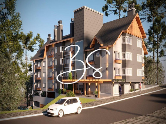 Apartamento com 1 Quarto à Venda, 54 m² em Moura - Gramado