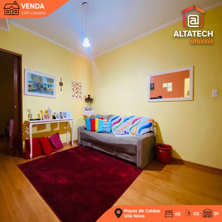 Casa com 2 Quartos à Venda, 172 m² em Vila Nova - Poços De Caldas