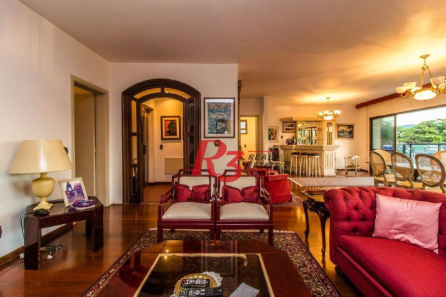 Imagem Apartamento com 4 Quartos à Venda, 315 m² em Boqueirão - Santos