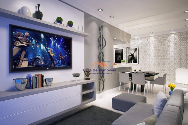 Apartamento com 1 Quarto à Venda, 56 m² em Tupi - Praia Grande