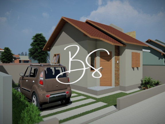 Imagem Casa com 2 Quartos à Venda, 45 m² em Loteamento Colinas - Taquara