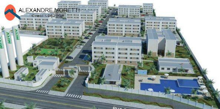 Apartamento com 2 Quartos à Venda, 42 m² em Eden - Sorocaba