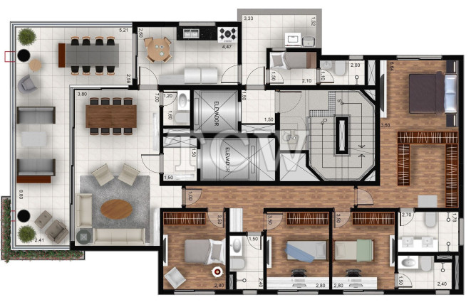 Imagem Apartamento com 4 Quartos à Venda, 193 m² em Vila Nova Conceição - São Paulo