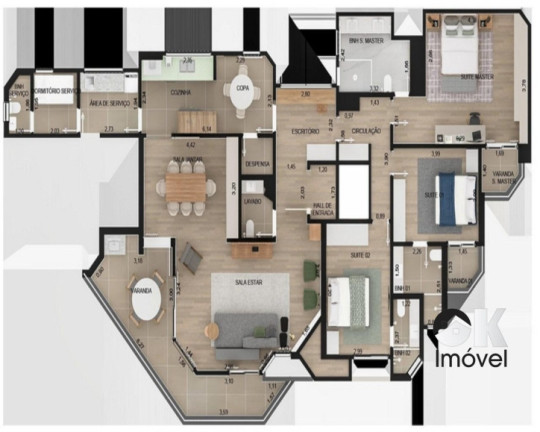 Imagem Apartamento com 3 Quartos à Venda, 175 m² em Jardim Paulista - São Paulo Imagem Apartamento com 3 Quartos à Venda, 175 m² em Jardim Paulista - São Paulo