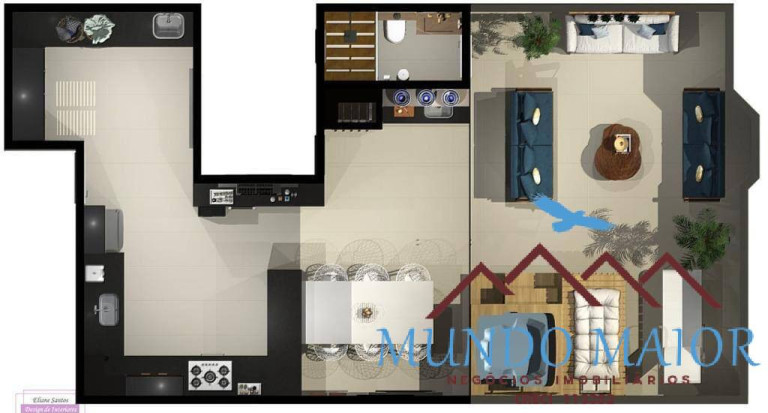 Imagem Apartamento com 2 Quartos à Venda, 110 m² em Parque Das Naçoes - Santo André Imagem Apartamento com 2 Quartos à Venda, 110 m² em Parque Das Naçoes - Santo André
