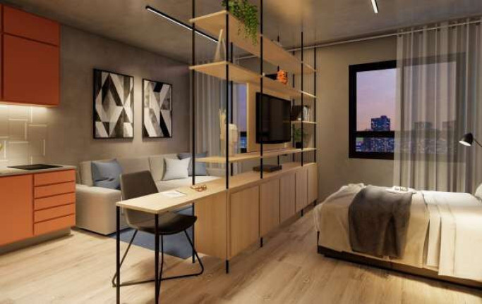 Apartamento com 1 Quarto à Venda, 27 m² em Campo Belo - São Paulo