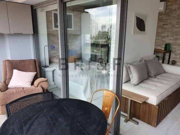 Imagem Apartamento com 1 Quarto para Alugar, 41 m² em Brooklin - São Paulo