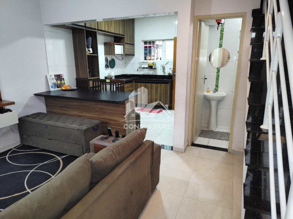 Imagem Casa com 2 Quartos à Venda, 80 m² em Vila Voturua - São Vicente Imagem Casa com 2 Quartos à Venda, 80 m² em Vila Voturua - São Vicente