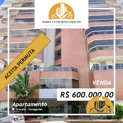 Apartamento com 3 Quartos à Venda, 108 m² em Gravatá - Navegantes