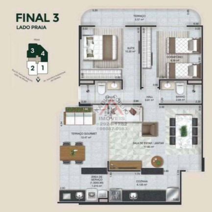 Imagem Apartamento com 2 Quartos à Venda, 72 m² em Praia Grande - Praia Grande Imagem Apartamento com 2 Quartos à Venda, 72 m² em Praia Grande - Praia Grande