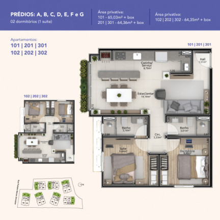 Imagem Apartamento com 2 Quartos à Venda, 64 m² em Piratini - Gramado